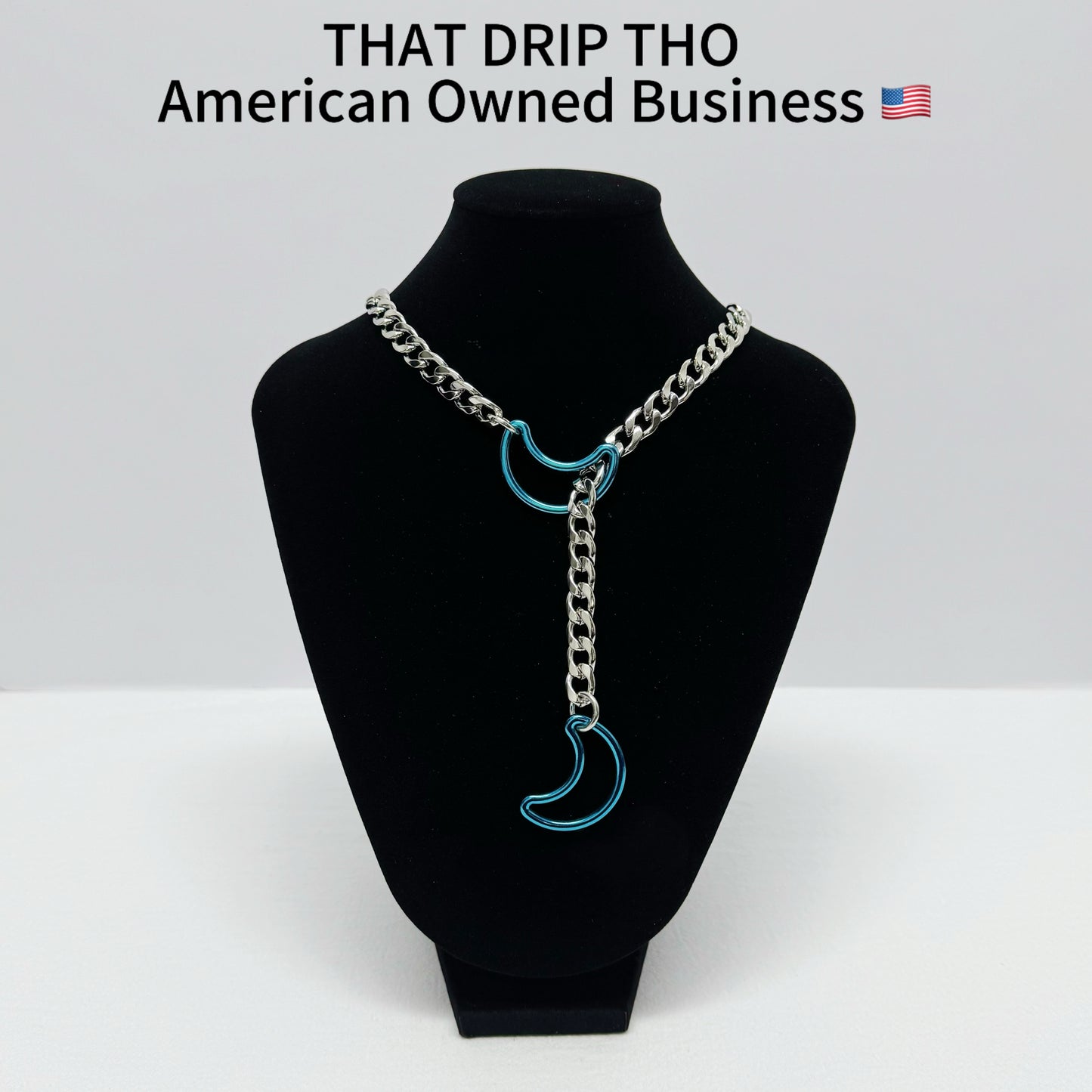 Luxe Chain (Special Double-Moon Pendants Necklace)