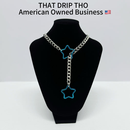 Luxe Chain (Special Double Star Pendants Necklace)