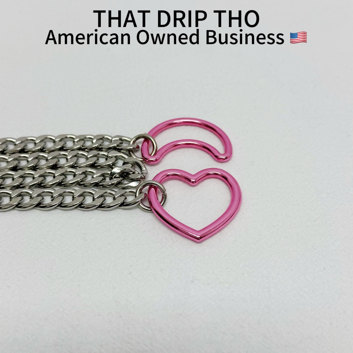 Luxe Chain (Special Pink Moon & Heart Necklace)