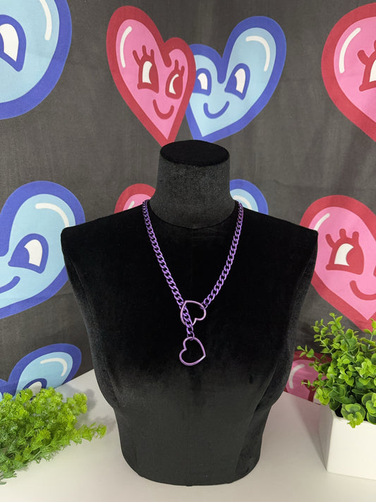 Luxe Chain (Special Heart Purple Color Slip Chain)